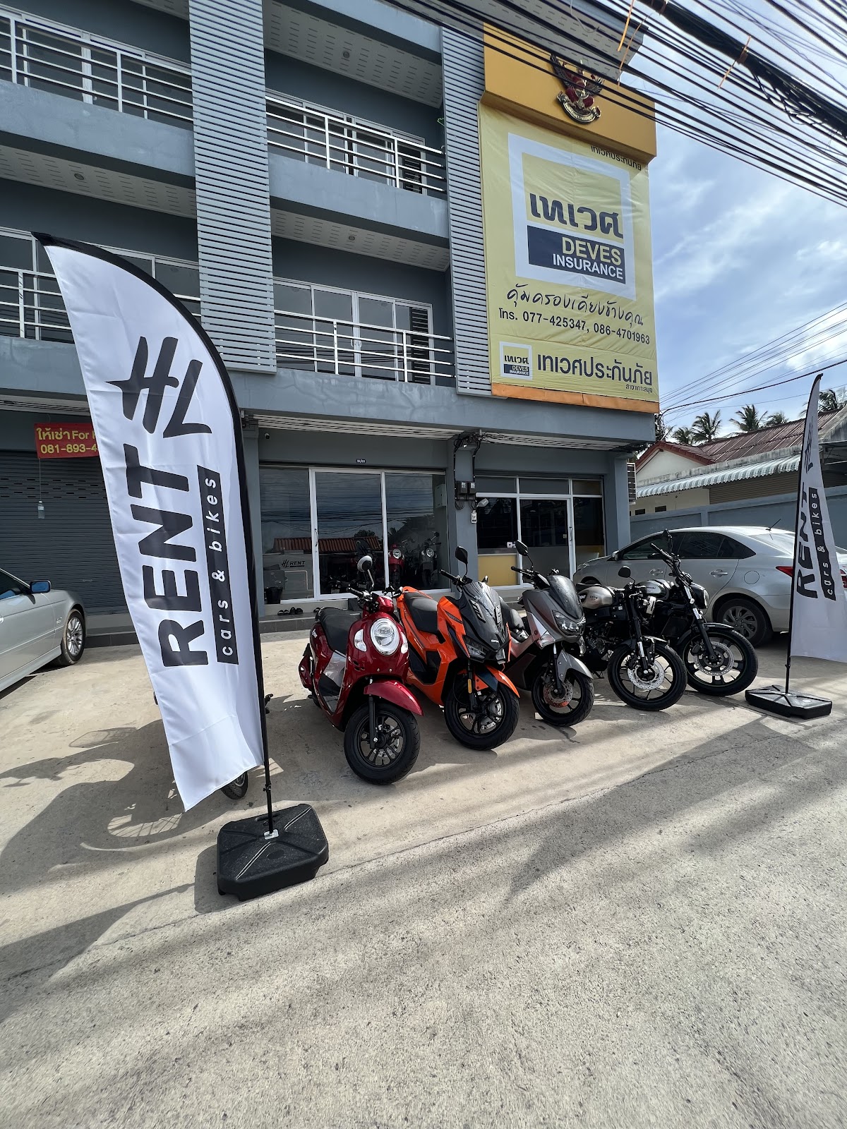 HL Rent cars & bikes Samui