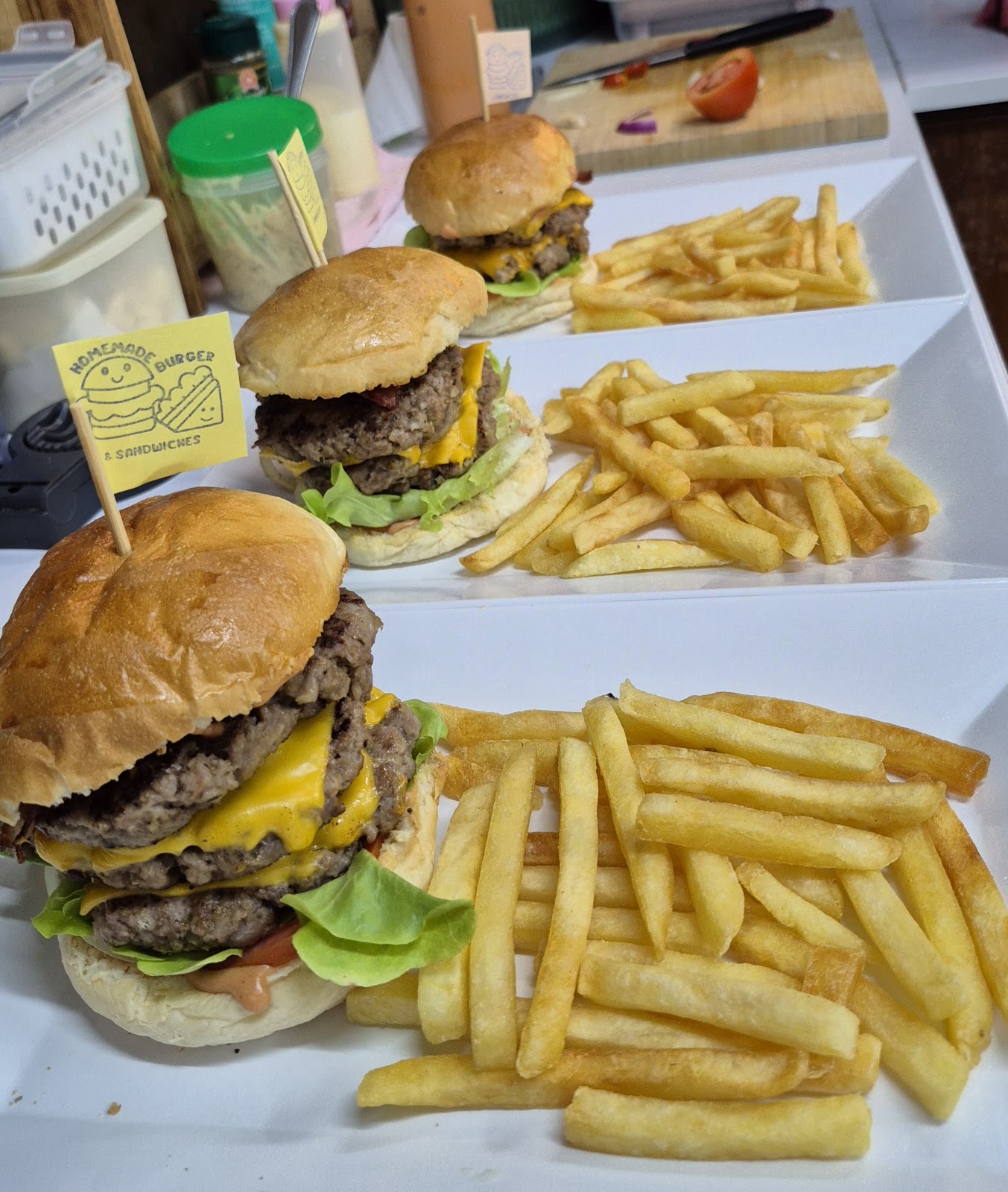 Homemade Burgers & Sandwiches