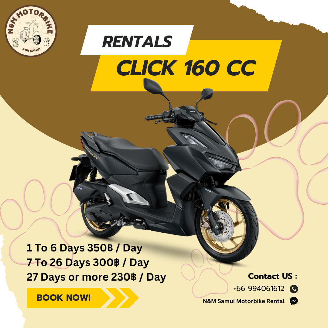 N&M Samui Motorbike Rental