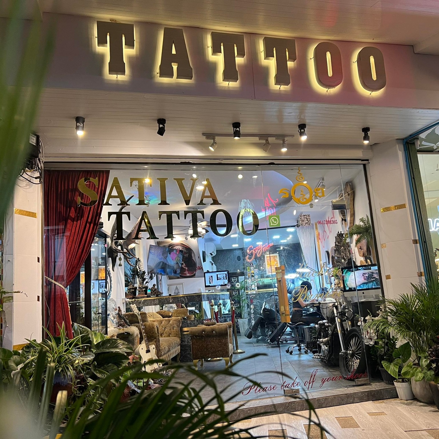 Sativa Tattoo Koh Samui